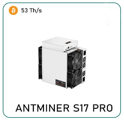 Buy Bitmain Antminer S17 Pro