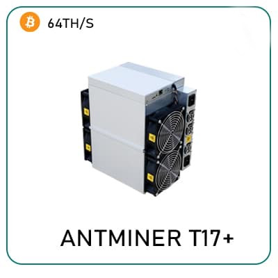 Buy Bitmain Antminer T17+ (64Th)