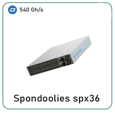 Buy Spondoolies SPx36 (540Gh/s)